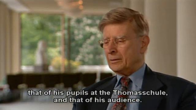 Herbert Blomstedt On Bach's Mass In B Minor BWV 232 - 1/3