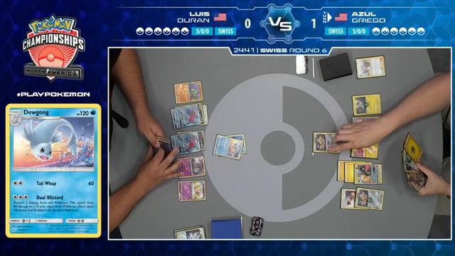 Swiss R6b Azul Griego Vs Luis Duran 2019 Pokémon North American International Championships