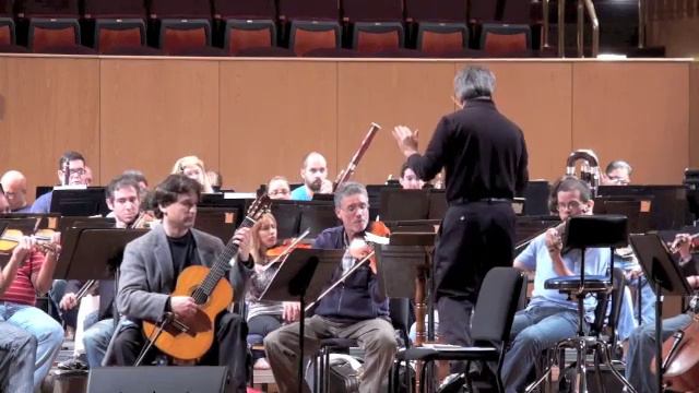 Concierto de Bayoan by Ernesto Cordero 2nd Movement. Rehearsal. смотреть онлайн