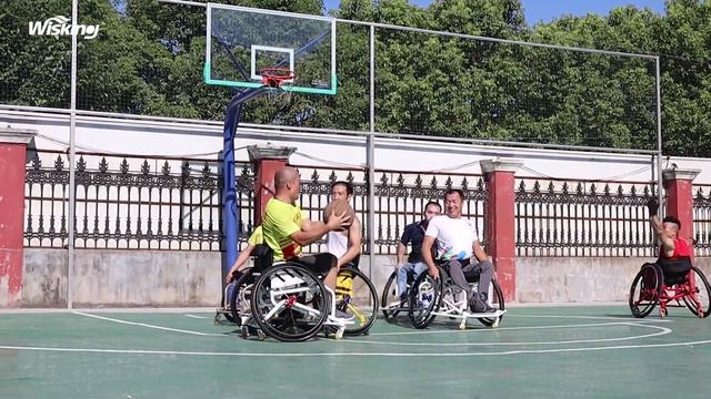 WISKING Basketball Wheelchair Sports Wheelchair смотреть онлайн