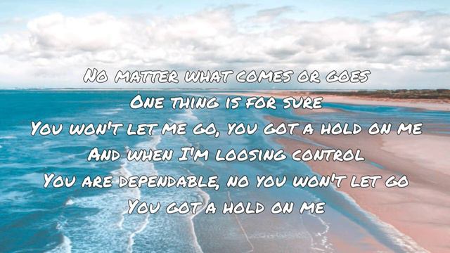 HOLD ON ME- TRAVIS GREENE FT KIRK FRANKLIN John P Kee(lyrics Video)