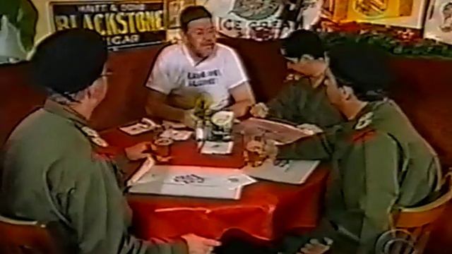 Gerard Mulligan As Saddam Hussein—Letterman Show