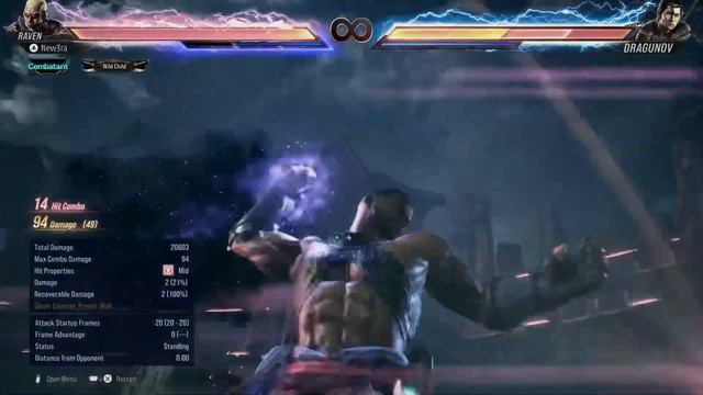 Tekken 8 Raven Combo 111 Damage (Very Difficult) смотреть онлайн