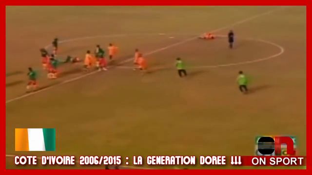 LA COTE D'IVOIRE (2006-2015) A ASSEMBLE L'UNE DES PLUS BELLE EQUIPE DE L'HISTOIRE DU FOOT AFRICAIN.