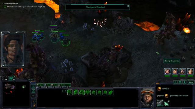 StarCraft 2: Wings of Liberty Campaign 23. Belly of the Beast (Brutal Difficulty) смотреть онлайн