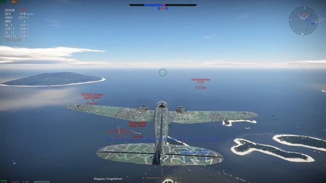 War Thunder | CL vs Fritz X смотреть онлайн