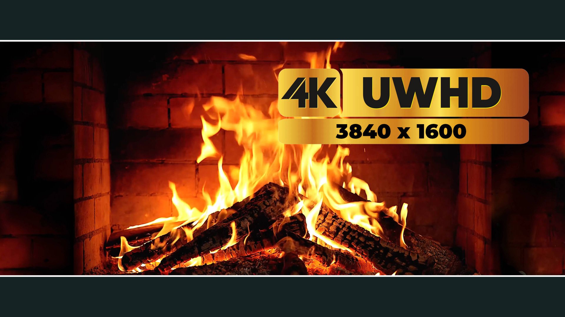 ГОРЯЩИЙ КАМИН 4К Ultra Wide HD. RELAX, ПОТРЕСКИВАНИЕ ДРОВ, ДЛЯ КРЕПКОГО СНА. Заставка для UW TV. смотреть онлайн