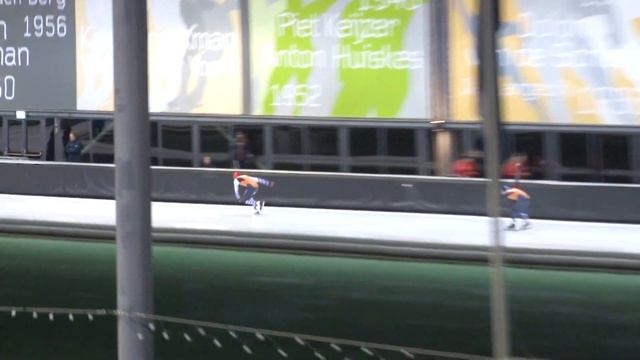 Rinze-Bart de Glee - Tom Egbertsen 500m zaterdag NK Junioren Sprint Utrecht 2023 смотреть онлайн