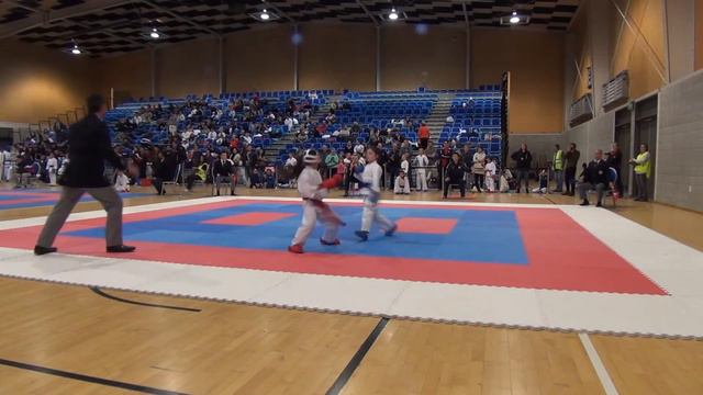 knz nats 12 07 2015 tatami-3 8 - 9yrs female under 30kg kumite 03 смотреть онлайн