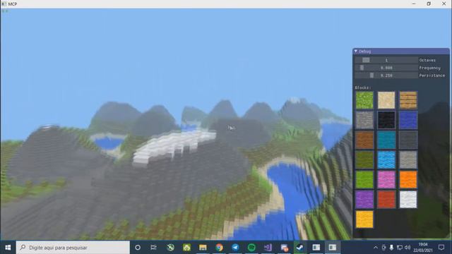 Minecraft terrain clone OpenGL/C++ смотреть онлайн