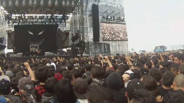 Disturbed - Inside the Fire @Knotfest México 2016 (15/10/2016)