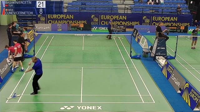 Basakin / Ercetin vs Cunev / Cernetchi (XD, R128) - European Jnr. C’ships 2018 смотреть онлайн