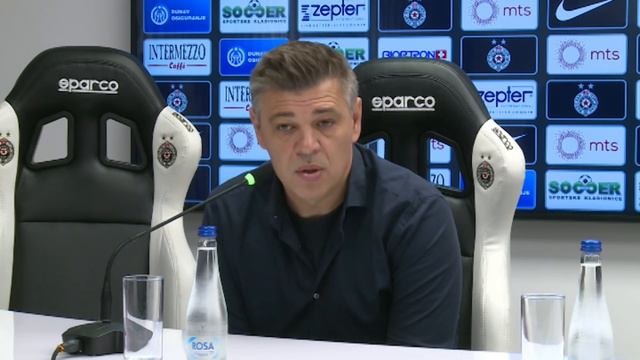 Konferencija Za Medije Pred 25. Kolo Linglong Tire SLS FK Partizan - FK Radnički