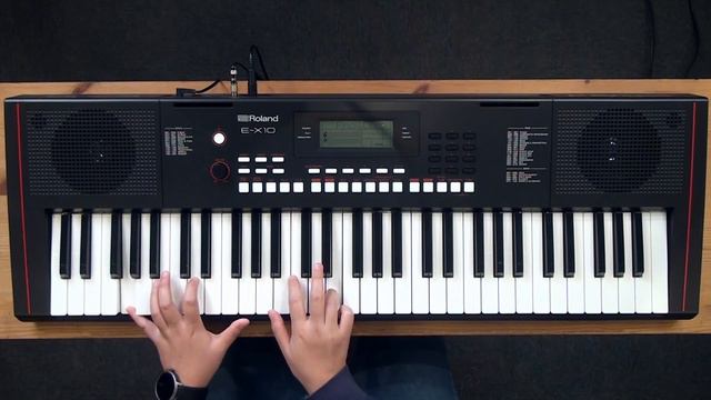 Roland E-X10 | Arranger Keyboard Overview with Georgy смотреть онлайн