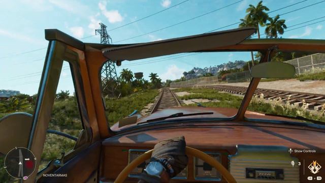 Far Cry 6 . Tecumseh Brave Convertible 1951 . Test Drive . 4K 60fps. смотреть онлайн