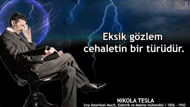 Nikola Tesla'nın Yaşlandığınızda Pişmanlık Duymamanız İçin Gençliğinizde Öğrenmeniz Gereken Sözleri смотреть онлайн