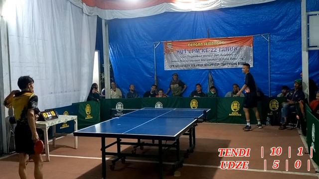 BABAK 8 BESAR TURNAMEN TENIS MEJA LPM OPEN 2022 DIVISI 9 | UDZE ROBBAN VS TENDI ALKOS смотреть онлайн