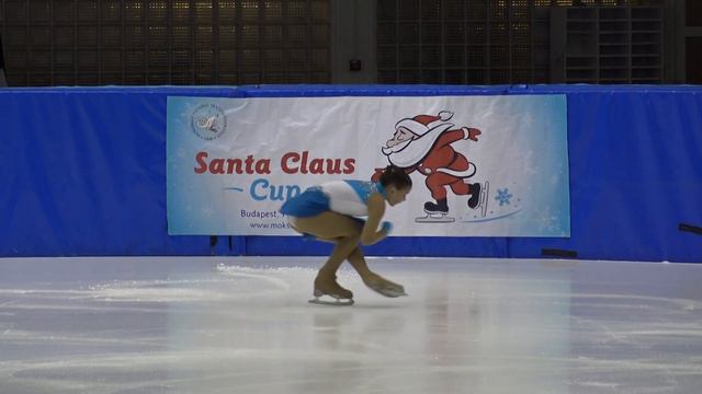 13th Santa Claus Cup 2019: Dorina Szigeti(HUN) - FS Cubs Girls ISU 9 Free Skating смотреть онлайн