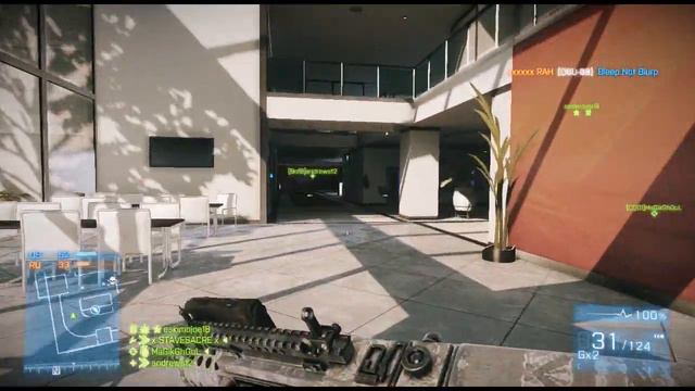 Battlefield 3 Multiplayer Gameplay Close Quarters Operation 925 MTAR-21 смотреть онлайн