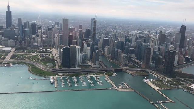 John And Ulrich Over Chicago