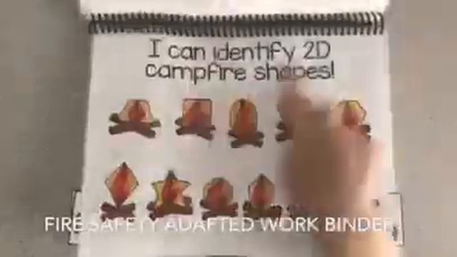 Fire Safety Adapted Work Binder® | Fire Prevention Week Lessons - Mrs Ds Corner
