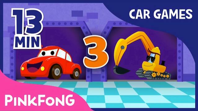 Vroom Vroom Cars Special | Best Car Games for Kids | + Compilation | Pinkfong Songs for Children смотреть онлайн