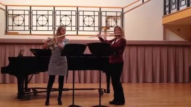 Damase Dialogue for two flutes смотреть онлайн