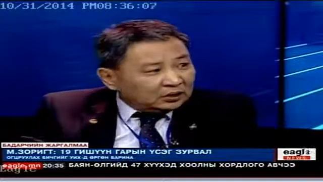 Б Жаргалмаа нэвтэрүүлэг М  Зоригт