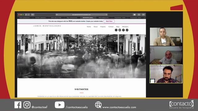 Comunidad Contacto en casa - Conversatorio #24 James Montealegre смотреть онлайн