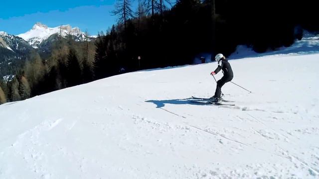 Civetta Snowboard/Skiing And Timelapse