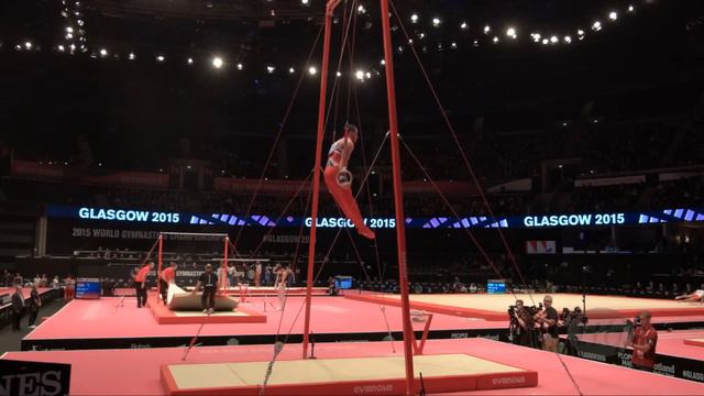 THOMAS Kristian (GBR) - 2015 Artistic Worlds - Qualifications Rings смотреть онлайн