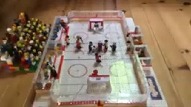 Lego hockey stop motion finals смотреть онлайн