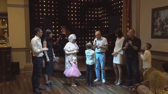 Празднование 50 лет вместе. Селяр Анна Павловна и Николай Павлович.