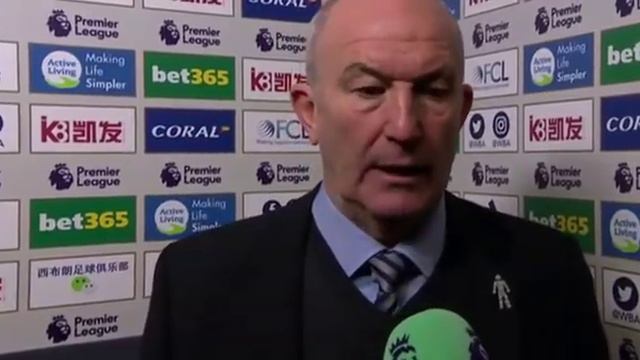 West Brom 2 - 0 Sunderland- Tony Pulis And David Moyes Post Match Interview смотреть онлайн
