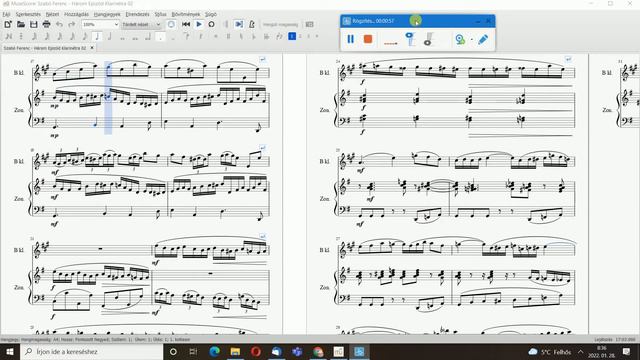 Szabó Ferenc - Három Epizód Klarinétra / 02 смотреть онлайн