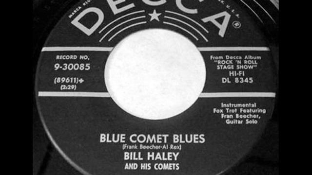 Bill Haley & The Comets - Blue Comet Blues, 1956 Decca 45 record. смотреть онлайн