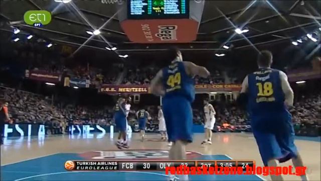Giorgi Shermadini vs.Barcelona | redbasketzone.blogspot.gr смотреть онлайн