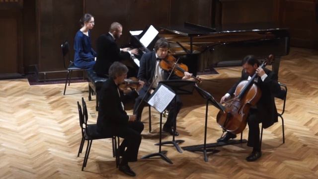 Brahms - Piano Quartet No. 2 in A major, Op. 26. Borodin Quartet, Pavel Nersessian смотреть онлайн