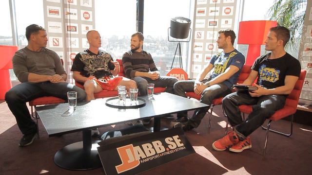 UFC Sweden 2 - MMAnytt.se StudioMMA - Talkshow - Ep9 With Ryan Couture, Tim Lane & Omar Bouiche