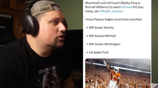 BREAKING NEWS! ANOTHER WEAPON TO THE EAGLES! PARRIS CAMBELL SIGNED! TEXAS PRO DAY! BRADBERY TO STAY смотреть онлайн