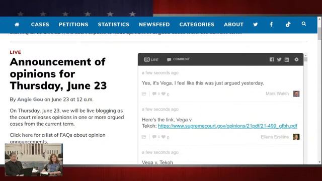 The Supreme Court could ruling this Morning on the Dobbs Case. We are LIVE with you! смотреть онлайн