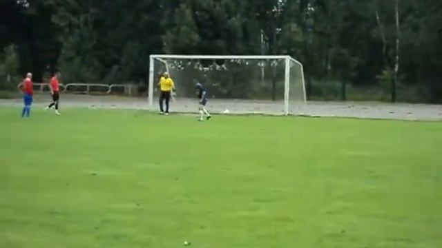 Коровушкин С. на 9 мин. чемп. обл. среди вет. ФК Вет Бежецка и Максатихи - ФК Вет Редкино (22.07.18 смотреть онлайн