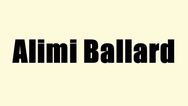 Alimi Ballard смотреть онлайн