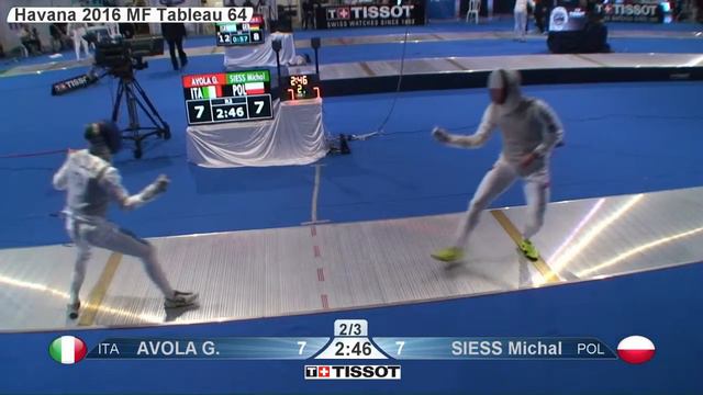 FE M F Individual Havannah GP 2016 T64 28 yellow SIESS POL vs AVOLA ITA смотреть онлайн