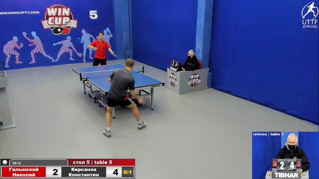 10:00 Галынский Николай 0-3 Кирсанов Константин cтол 5 ЮГ-2 18.11.21 смотреть онлайн