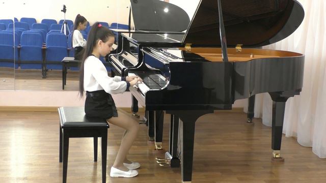 Кемерово, ЦДШИ, Позняковская Ульяна - Ф. Бургмюллер Этюд 