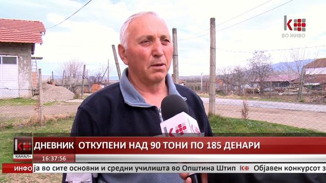 ОТКУПЕНИ НАД 90 ТОНИ ПО 185 ДЕНАРИ смотреть онлайн