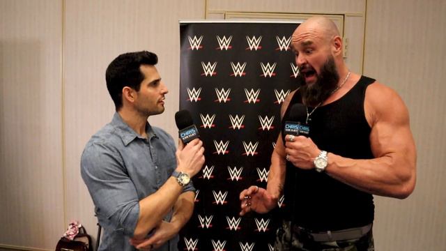 Braun Strowman Eats 35-40lbs Of Food PER DAY! смотреть онлайн