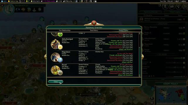 Civilization 5 (BNW) - Lets Play - Morocco - 50 (Türkçe) смотреть онлайн