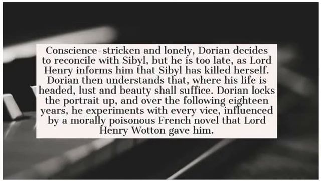 The Picture of Dorian Gray by Oscar Wilde (Plot Summary) смотреть онлайн